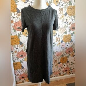 Loveriche grey T-shirt cotton dress